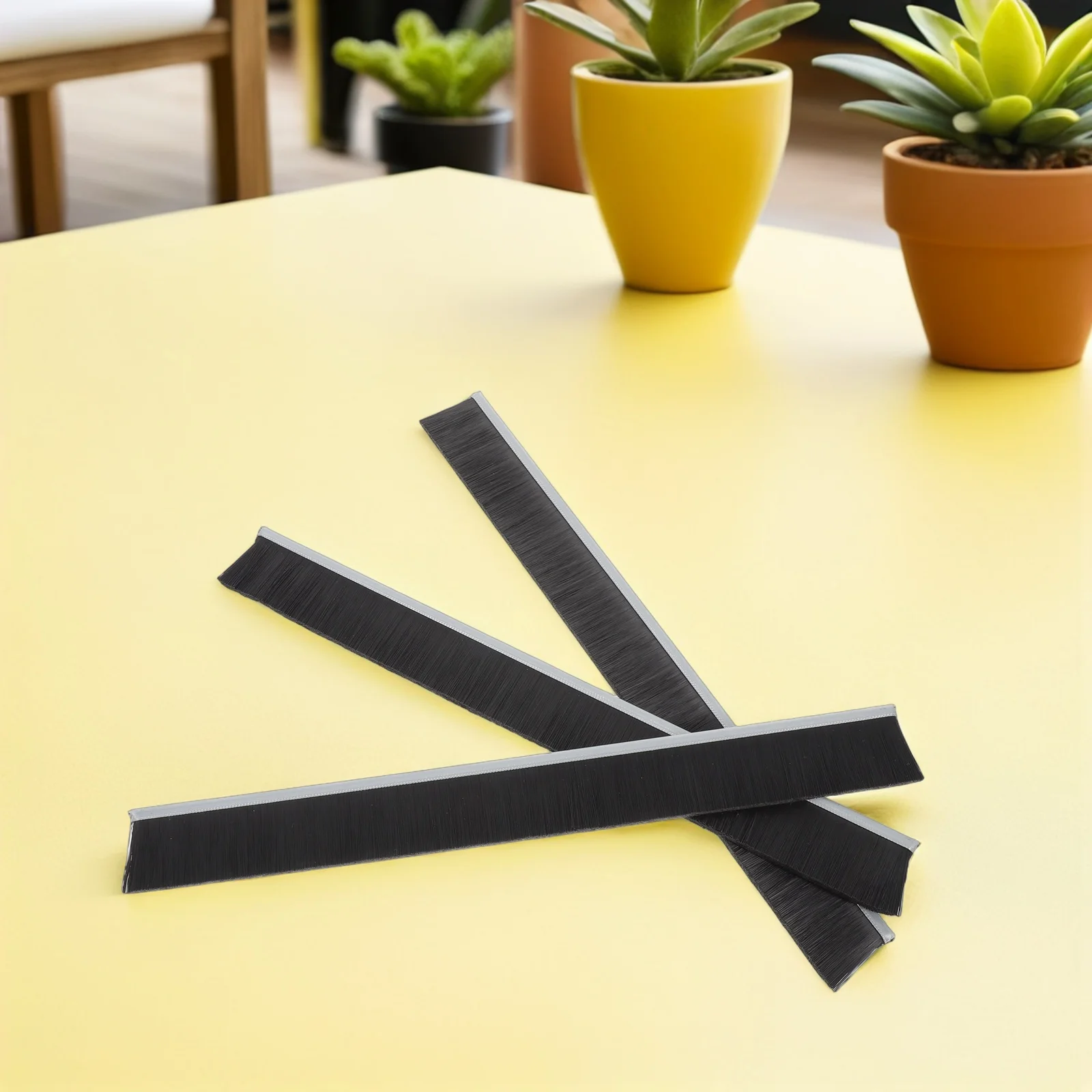 

3pcs Mailbox Dust Seal Brush 30Cm Nylon Letter Box Brush Strips For Home Office Weatherproof Sealing Draft Proof Strip Accessory