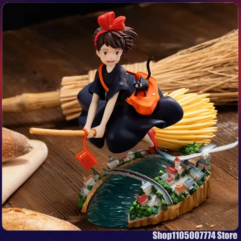 كيكي الشكل خدمة التوصيل تمثال لطيف الفتيات شخصيات كرتونية مكتب الديكور دمية تمثال جمع نموذج اللعب هدايا عيد الميلاد #1