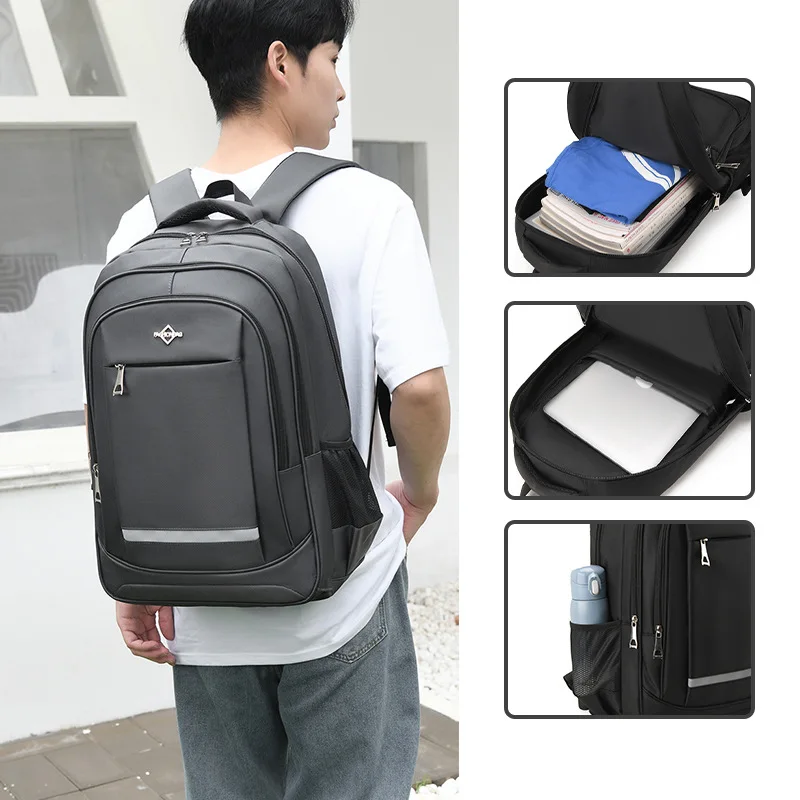 

Large Capaci Men's Busin Travel Bapa Faionable Cuter Bag Suitable for Traveling Studng And Daily Commuting