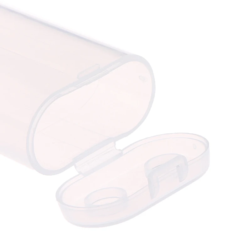 Waterproof Clear Holder Storage Box Plastic Safety Case For 2 Sections 18650