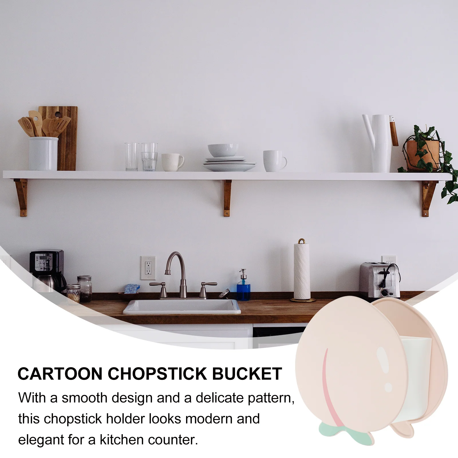 

Chopstick Utensil Storage Organizer Makeup Brush Container Desktop Spoon Fork Holder Kitchen Decorative Accessories Kitchen