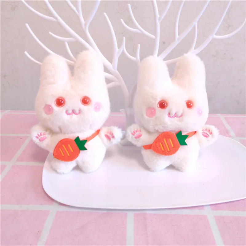 New Boutique Cute Personalized Carrot rabbit lovey pendant soft doll  Valentine's Day birthday gift