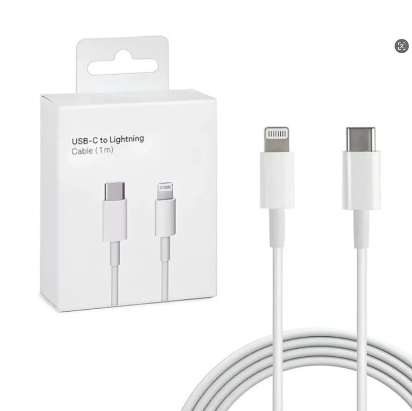 Cabo USB C de Carregamento Rápido 20W Brasil para iPhone 14 13 12 11 Pro Max Plus XS - Cabo de Dados Tipo C para Carregador Rápido
