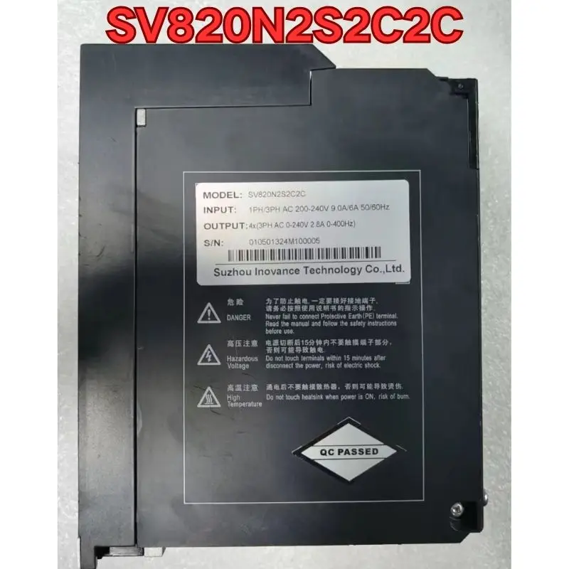 Second-hand SV820N2S2C2C servo drive function test is normal The latest in November 2026