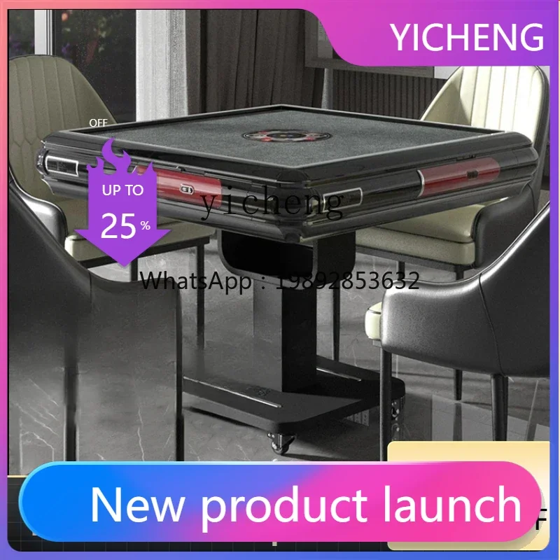 

Автоматический складной стол для маджонга LYY: тонкий, для домашнего использования, для маджонга, шахмат и карточных игр