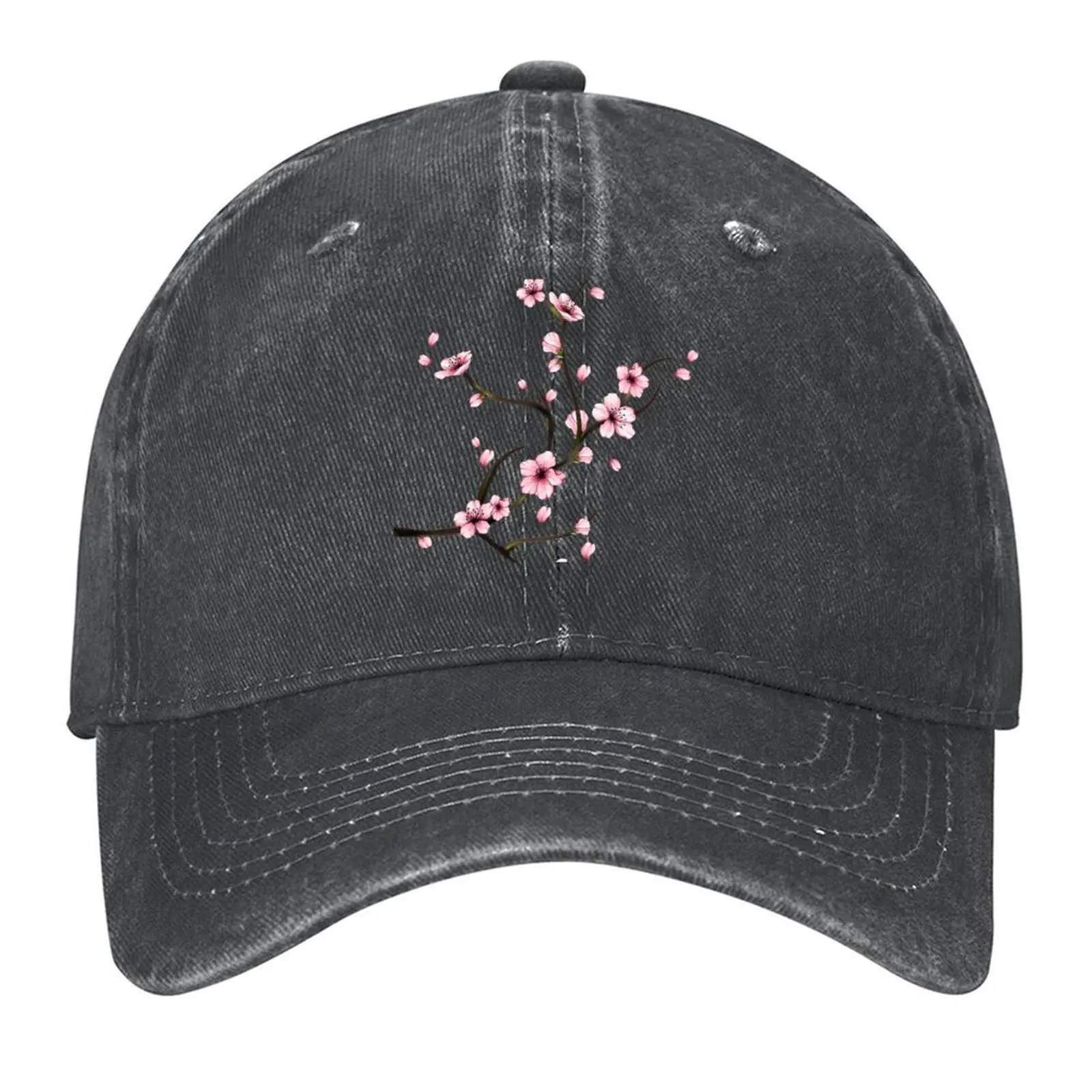 

Cherry Blossom Baseball Cap Golf Wear |-F-| Luxury Hat Sunhat Boy Child Women's