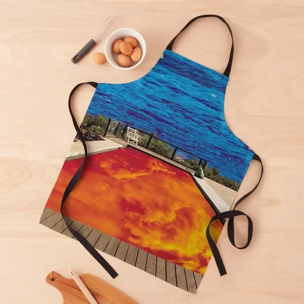 

californication Apron with pockets Kitchen Accessories 2022 Womens Dresses home women Apron
