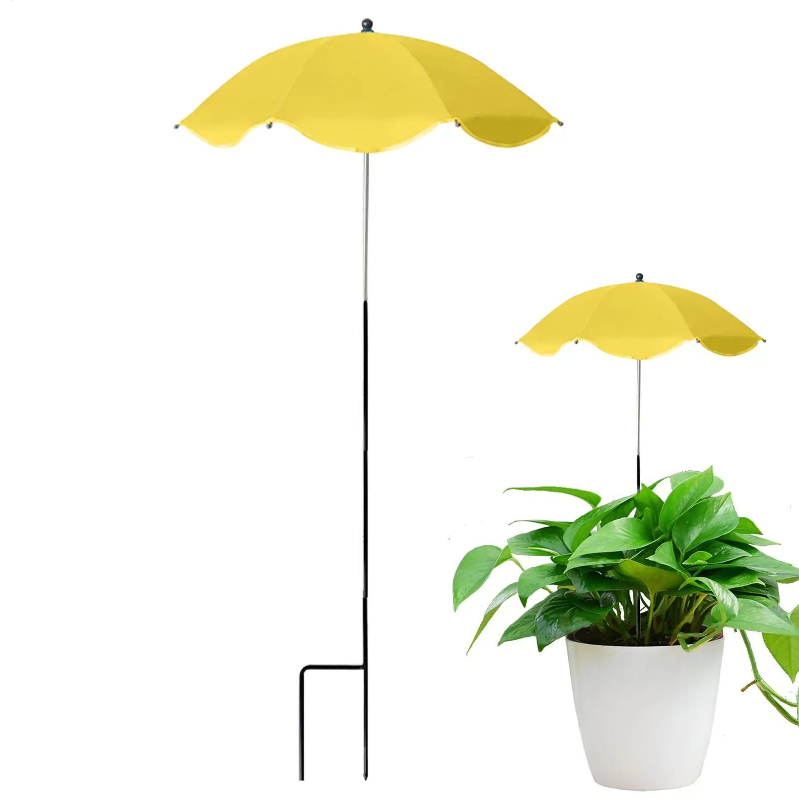 Pflanzenschirme für Sonnenschutz im Freien, Schattenabdeckung, UPF50, UV-Schutz, verstellbar, tragbar, Baldachin, faltbare Abdeckung für Blumen