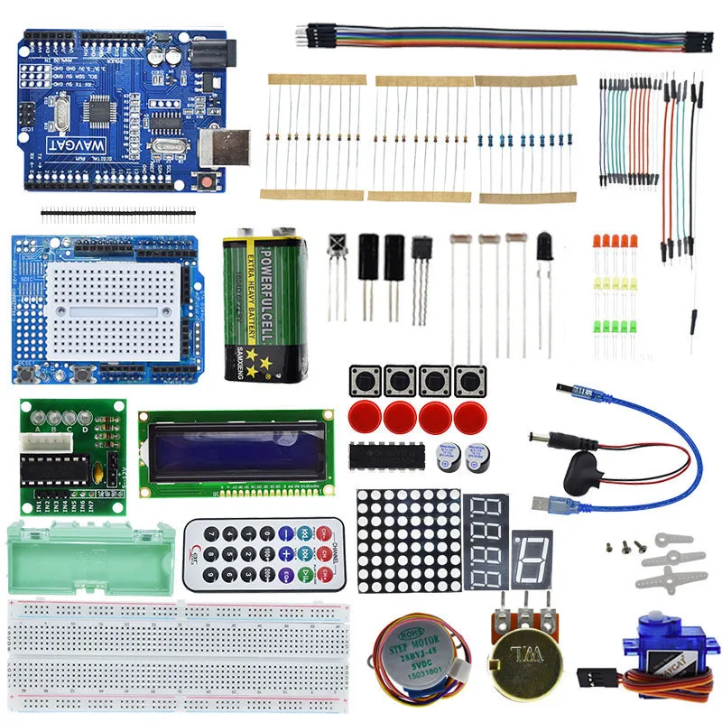 Uno R 3 starter kit, upgrade, beginner learning kit, maker kit, for Arduino