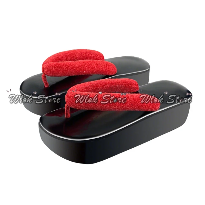 

ABC123Anime Kaguya Tsukuyomi Isayama Mamoru Cosplay Shoes Japanese Clogs For Women Halloween Party Costume Kimono Acce5,j'8.k/4\