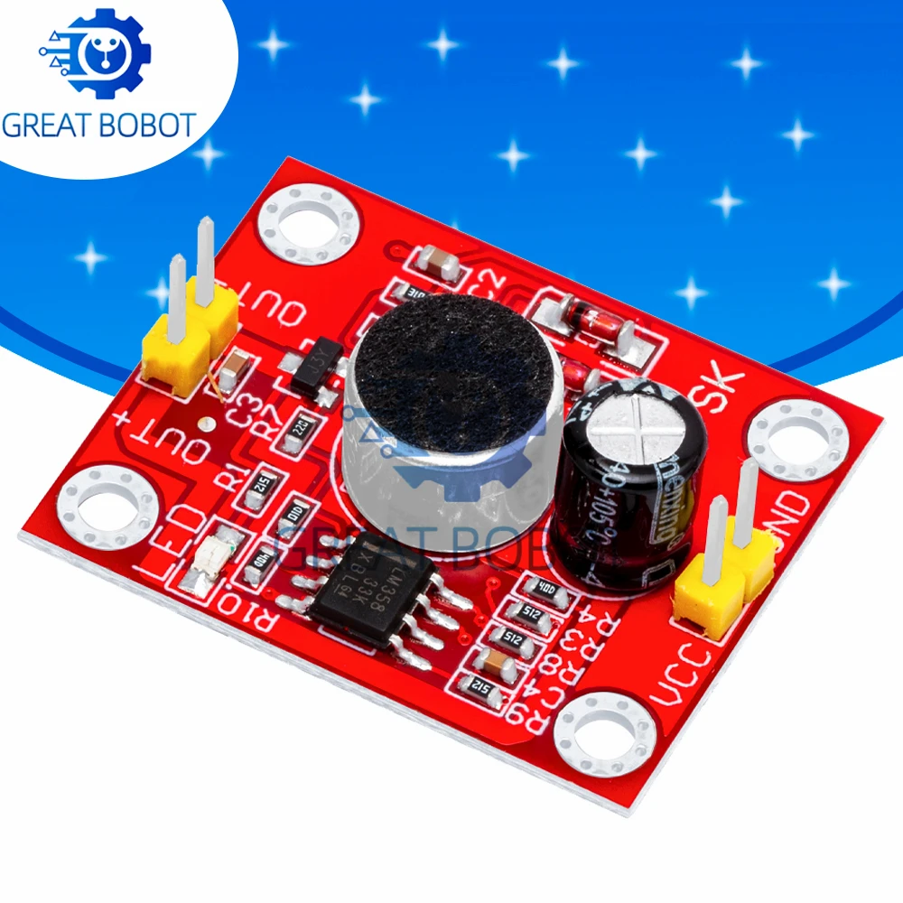 Module d'interrupteur à commande vocale DC 3-9V, capteur activé par le son, interrupteur intelligent marche/arrêt automatique