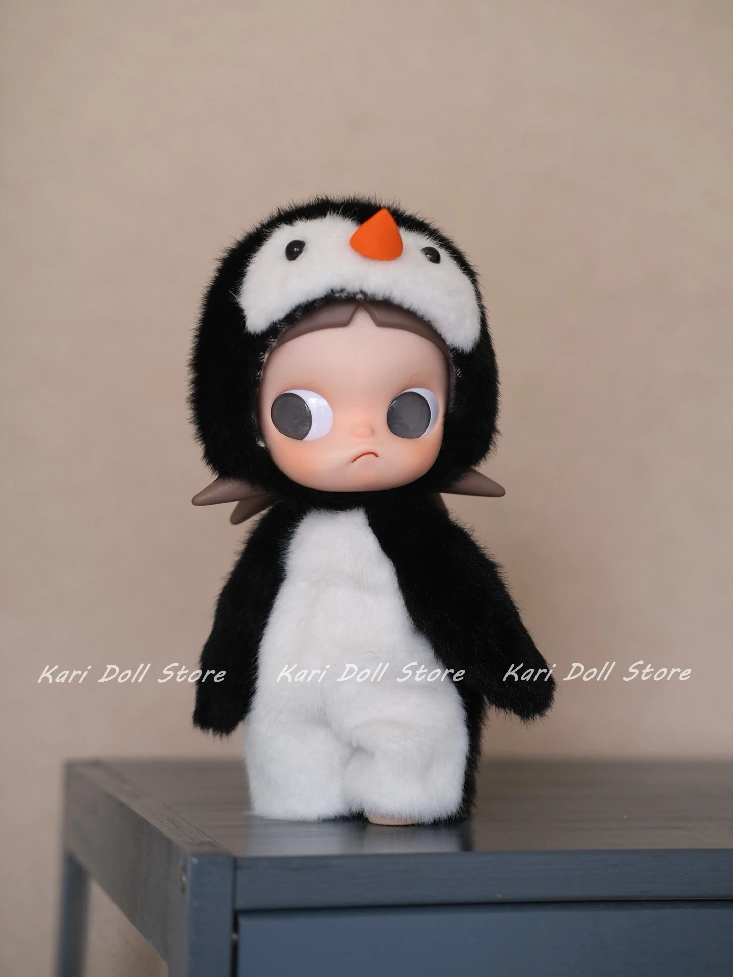 Kari Store Handmade Clothes for Blythe Landazz Landoudou ob24 ob22 Zsiga 1l8 accessories Doll 8 points action figure Penguin set - Detail 1