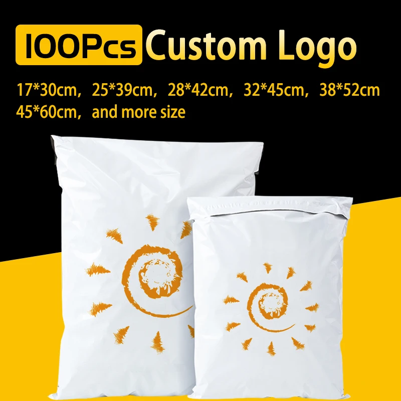 Cartoon Cute Sun Envelope Customizable Sending Package Mailing Bags To Pack Products Shipping Small Business Supplies Letter