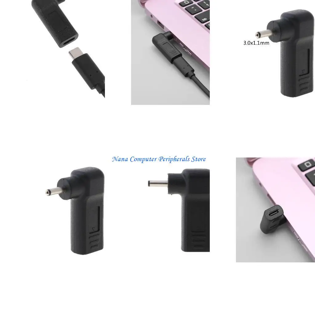 

F68C Type C Женский до 3,0x1,1 мм для адаптера постоянного тока для ноутбука.