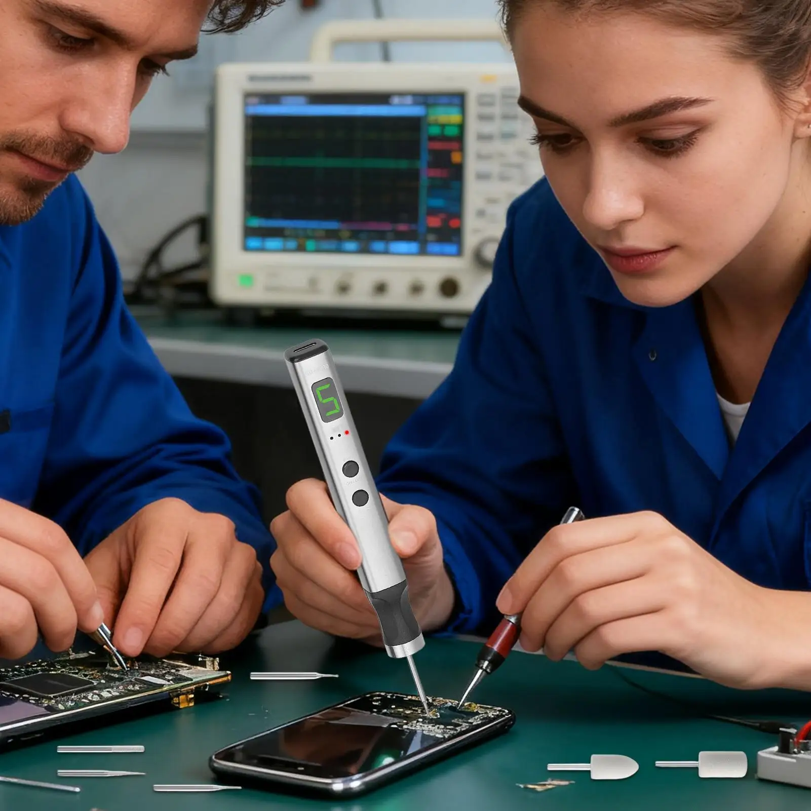 

Гравер-ручка, беспроводной 5-скоростной гравер, гравировальная ручка с регулируемой скоростью для электронного продукта, дерева, камня, металла, стекла, гвозди