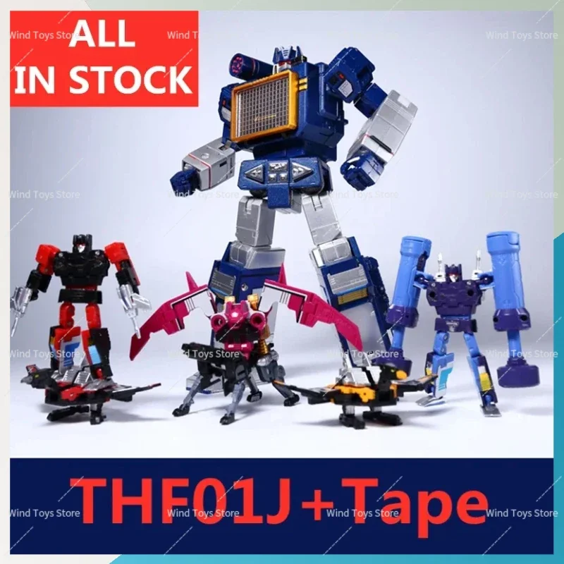 

G1 Transformation THF THF-01J Soundwave THf Tape Corps THF01J THF01-J One Tape Walkman MasterPiece KO MP13 Action Figure Robot