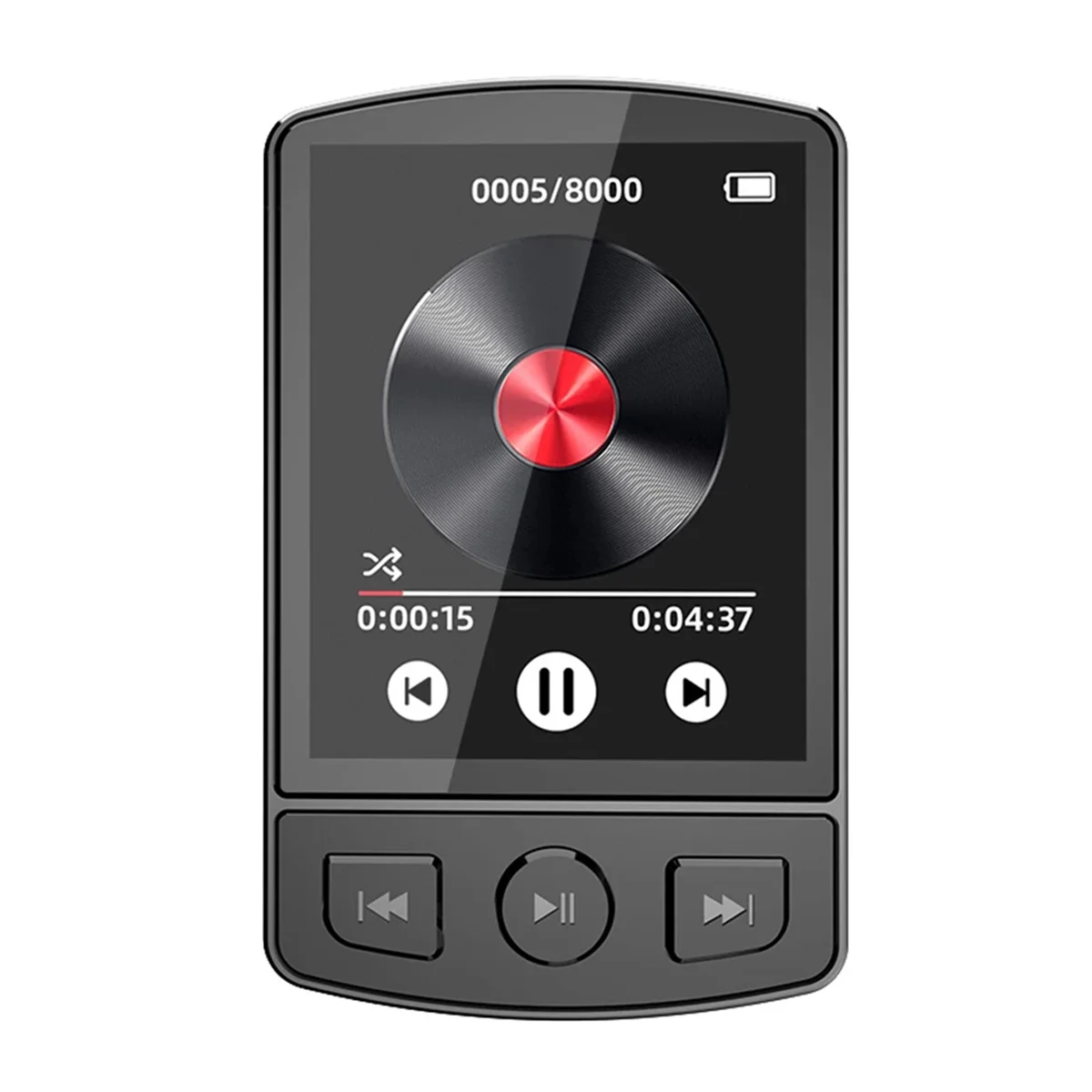 مشغل MP3 لك مشبك رياضي محمول Walkman HiFi Sound متوافق مع بلوتوث 5.0 Student Walkman شاشة 1.8 بوصة مع راديو FM