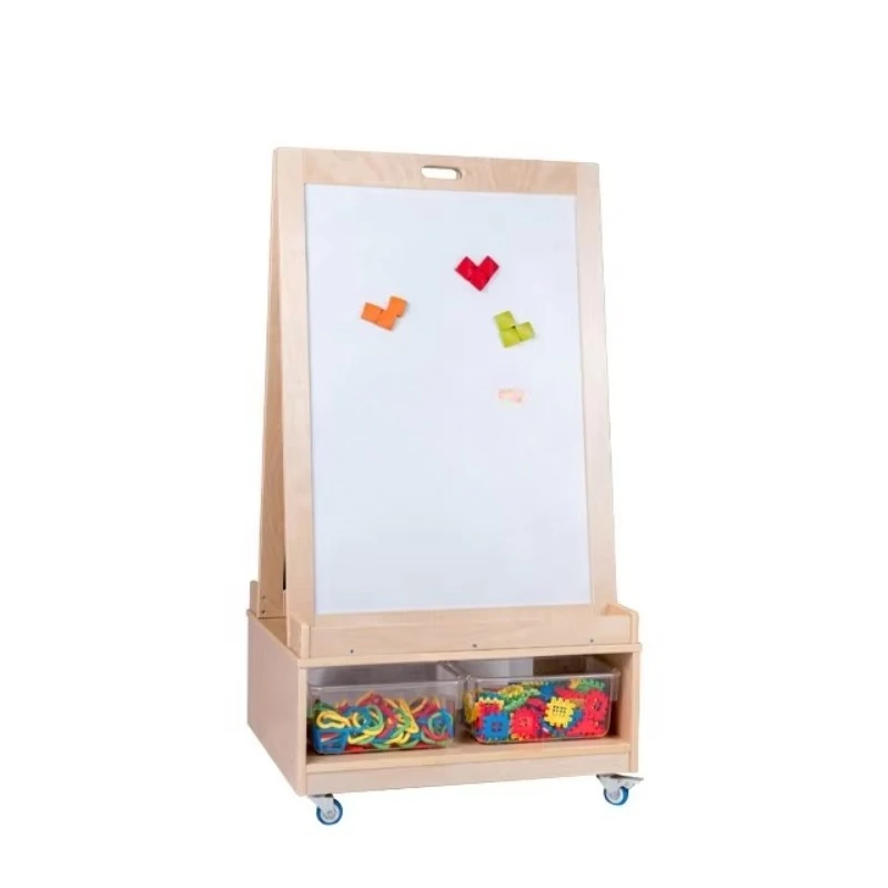 Modern Environmental Protection Kindergarten Classroom Children's Wooden School Blackboard