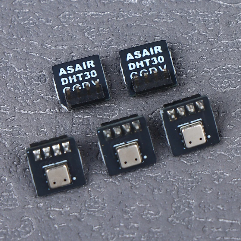 DHT30 I²C Temperature & Humidity Sensor - Industrial Grade Precision Module for Indoor Monitoring, 1 or 5Pcs