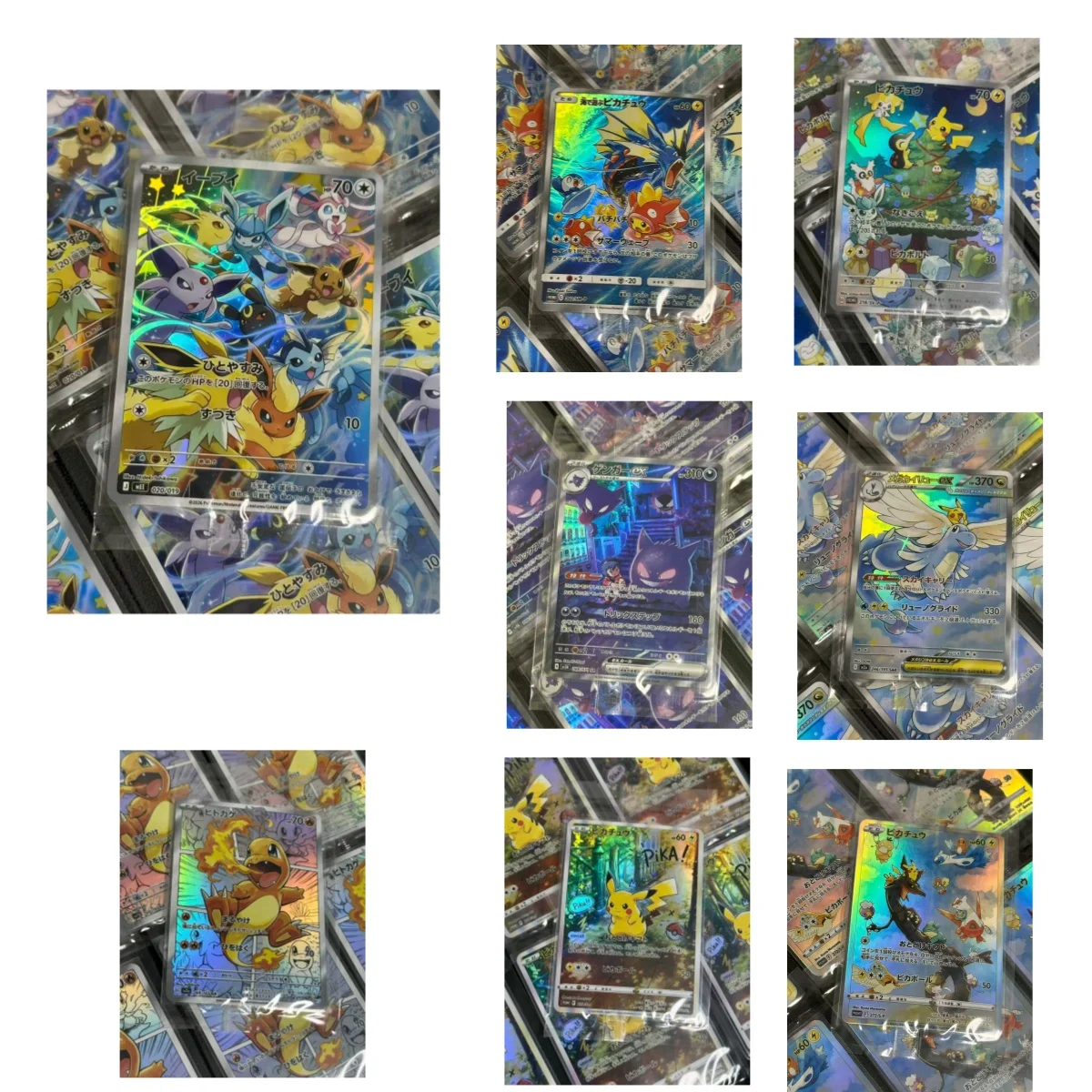 Diy Self 30th Pocket Sylveon Pichu Umbreon Vaporeon Flareon Espeon Collect Trading Card Anime Cartoon Gift