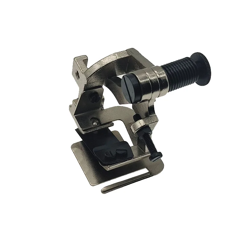 Industrial Flat Car Sewing Machine Wrinkle Presser Foot Pleated Device Thin Material with One Needle and   Tight