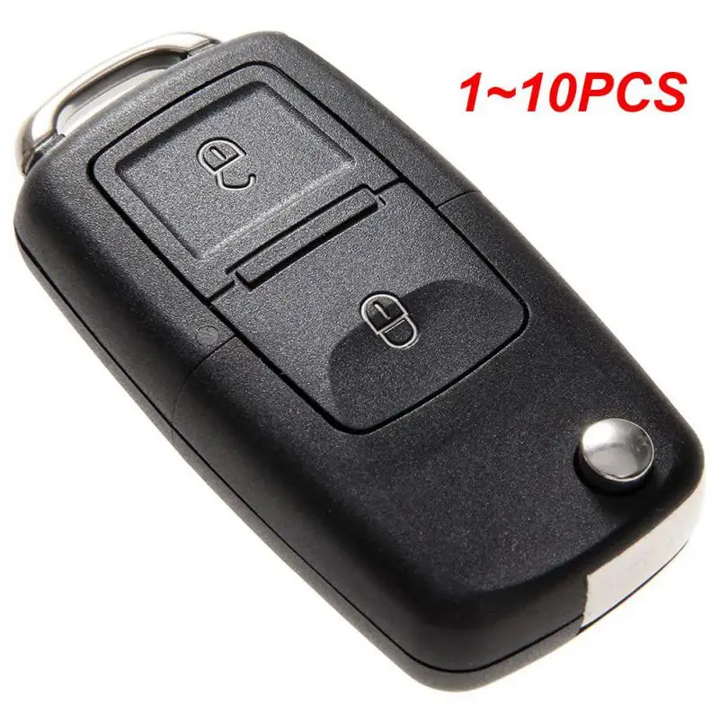 1~10PCS Buttons 434MHz Car Remote Key For Golf Beetle Passat Lupo Bora Flip Folding key with ID48 Chip