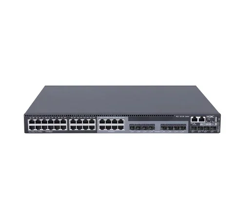 H3C S5130-34C-HI 28 10/100/1000Base-T Adaptive Ethernet Ports, Including 8 Combo And 4 10 Gigabit SFP+ports Ethernet Switches