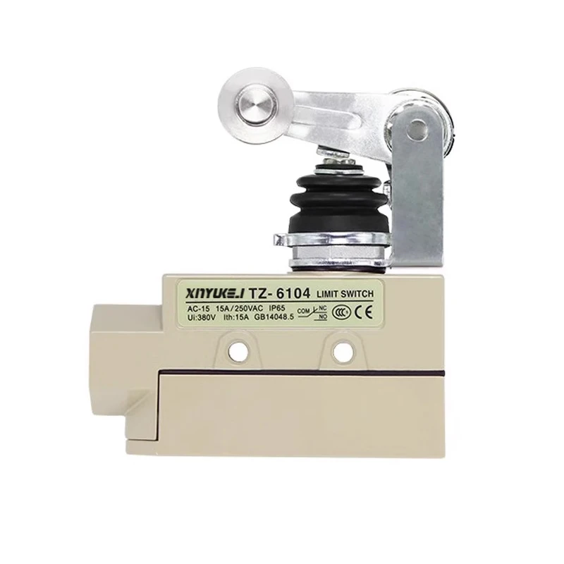 TZ-6 Horizontal Limit Switch TZ-6001/6002/6004/6101/6102/6104/6106/6143 Travel Switch Waterproof IP65 Self-Resetting