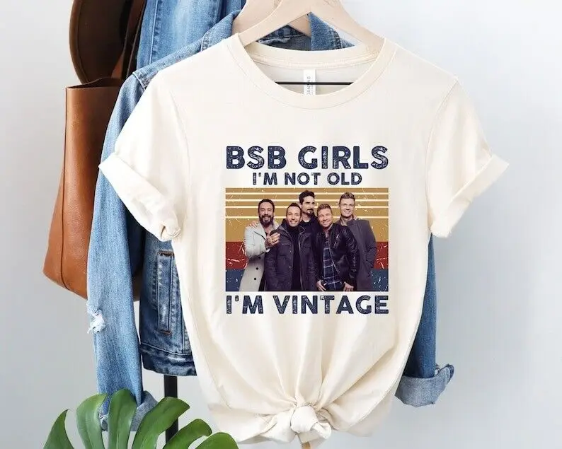 Back Street Boy Tee, I'M Not Old I'M Vintage Tee, Vintage Boy Band Shirt