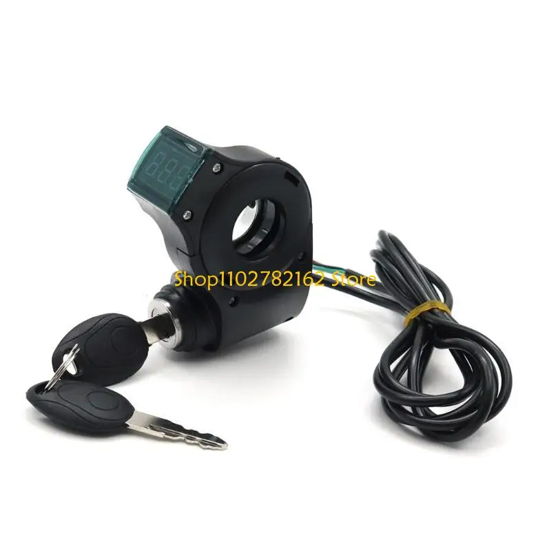 

547B Secure Electric Scooters Lock Key Operated Electric Scooters Handlebar Lock set