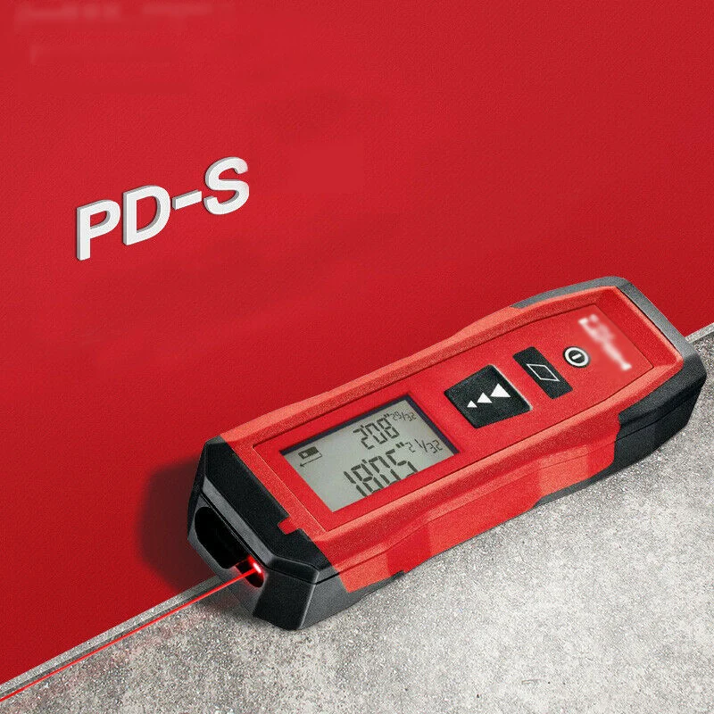 Imagem -04 - Pd-s Laser Distância Medidor 60m Laser Range Finder Medição Contínua Novo