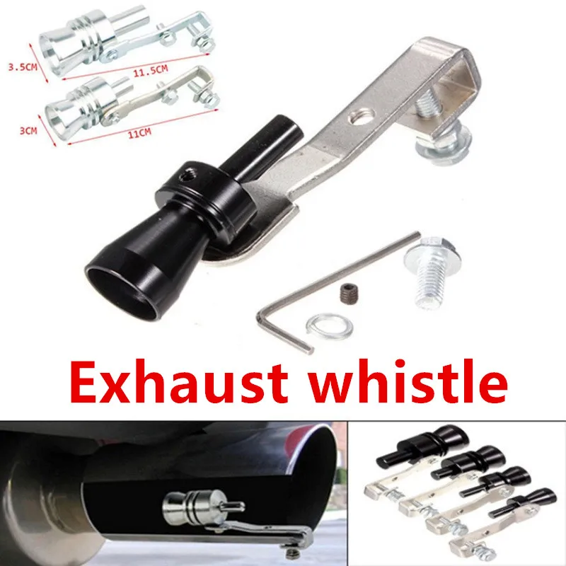 Car Motorcycle Refit Device Exhaust Pipe Turbo Sound Whistle Car Turbmuffler Universal Sound Simulator Car Turbo Sound Whistle