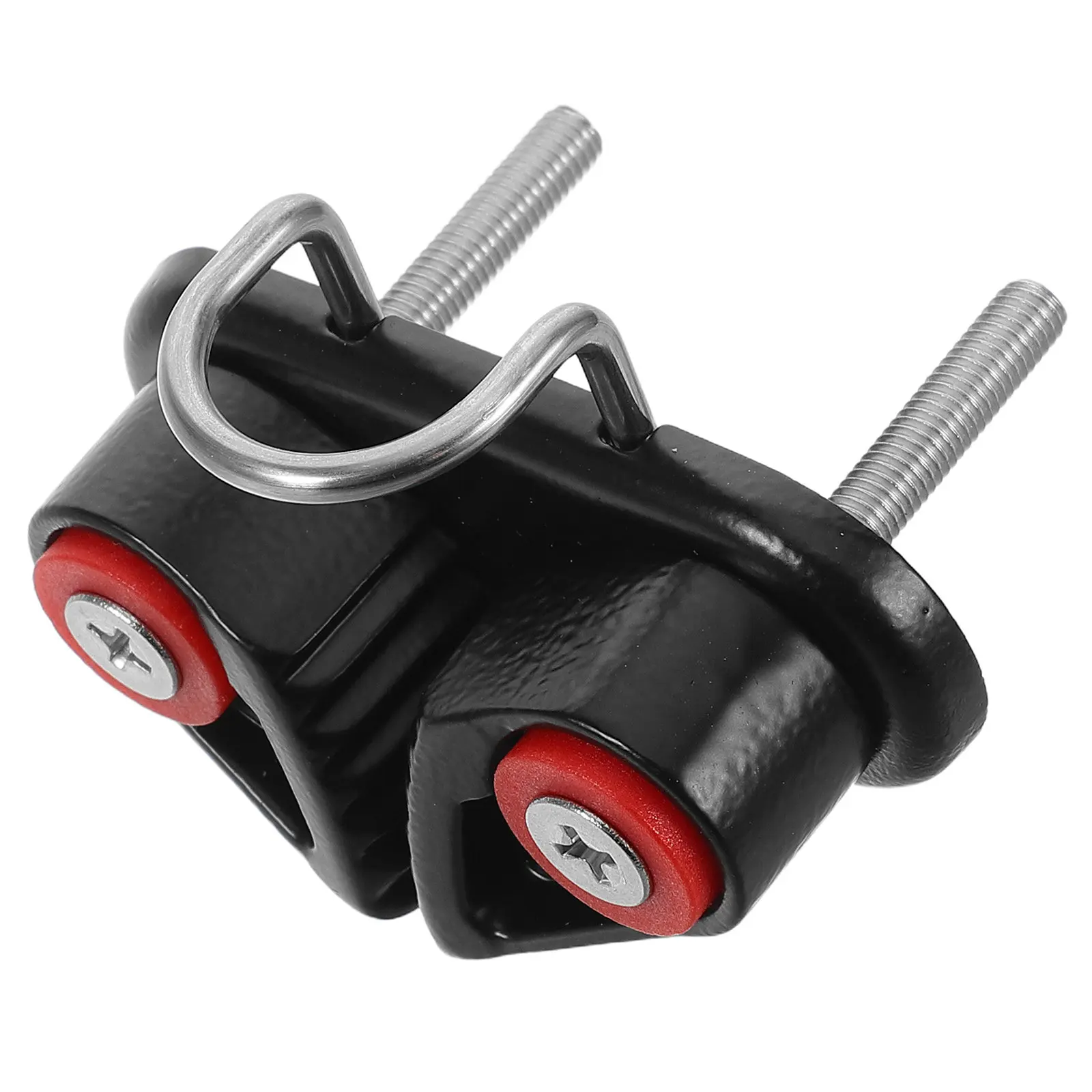 Aluminum Rope Clamp Heavy Duty Cam Lock Mechanism Adjustable Cord Clip for Gym Pilates Braided Rope Tightening Tool