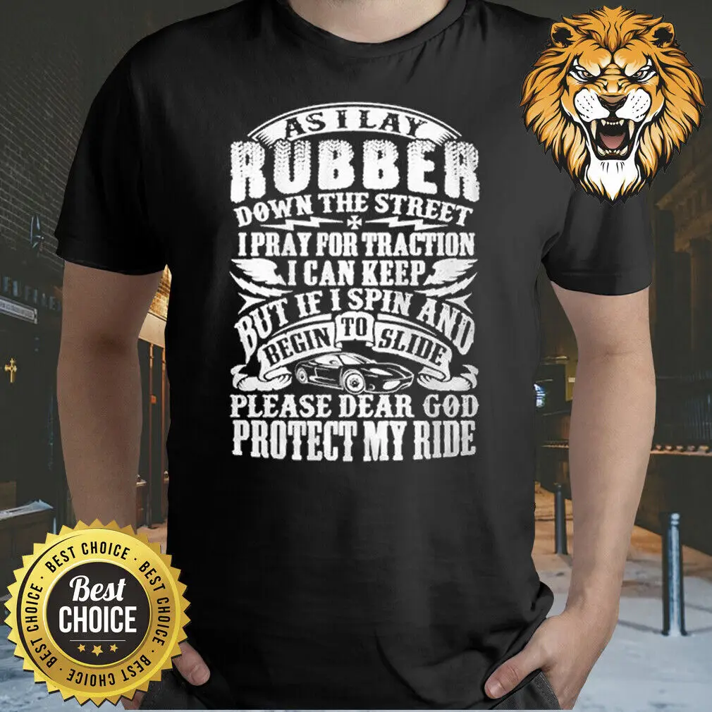 Drag Racing Racers Prayer - As I Lay Rubber Down T Shirt