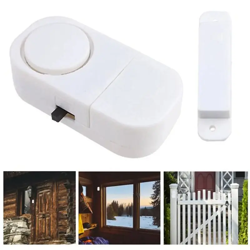 Pro 60Sets Wireless Anti Theft Apartment Burglar Alert Door Alarm Window For Home Security DIY Magnetic Sensor