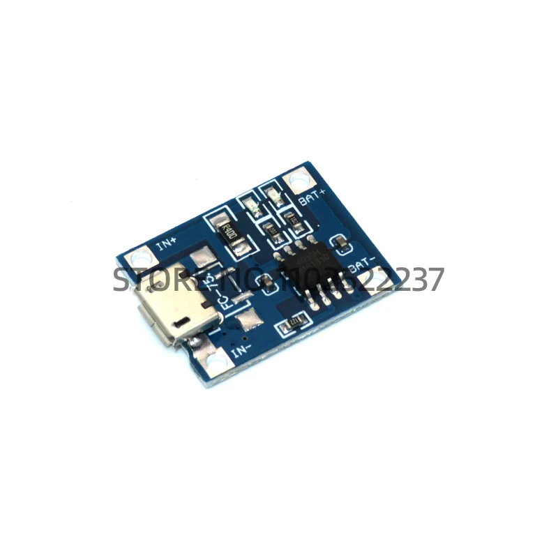 TP4056 With Protection Dual Functions 5V 1A Mini Micro TYPE-C USB 18650 Lithium Battery Charging Board Charger Module 1A Li-ion