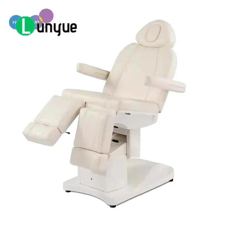 Electric Pedicure Chair with 3 Motors Foot Control Massage Beauty Furniture for Manicure Nail Art Tattoo Spa Bed