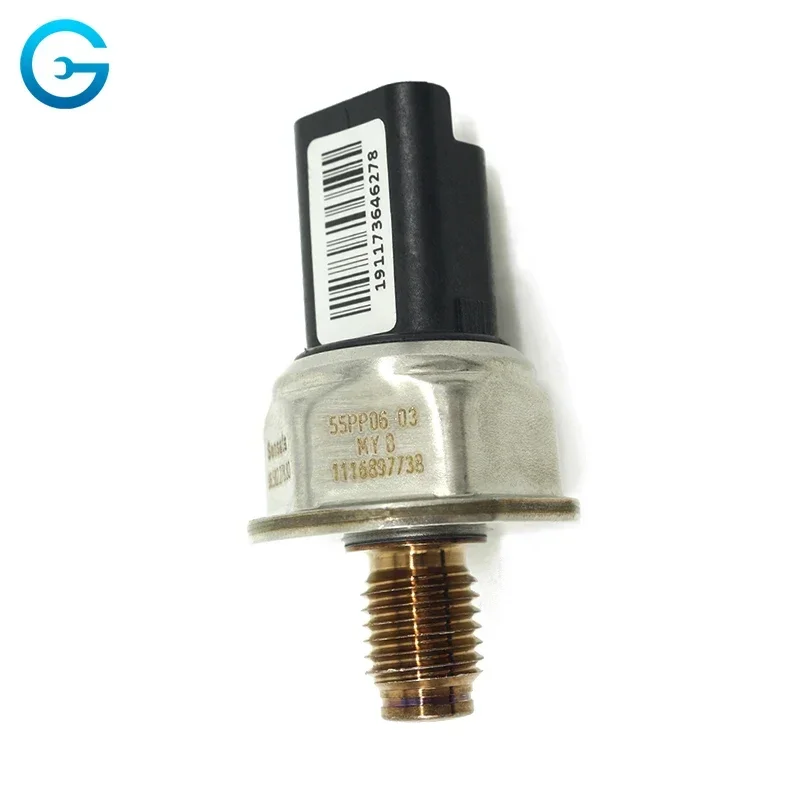 

Fuel Rail Pressure Sensor 55PP06-03 for Citroen Fiat Peugeot 207 308 9658227880 9653981180 9664111780 1920GW