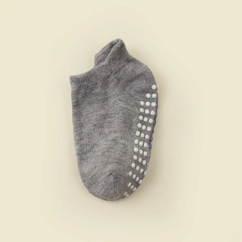 

6 пар милых хлопковых детских однотонных носков для новорожденных, детские носки-трубочки, нескользящие короткие прогулочные носки для малышей, первые ходунки