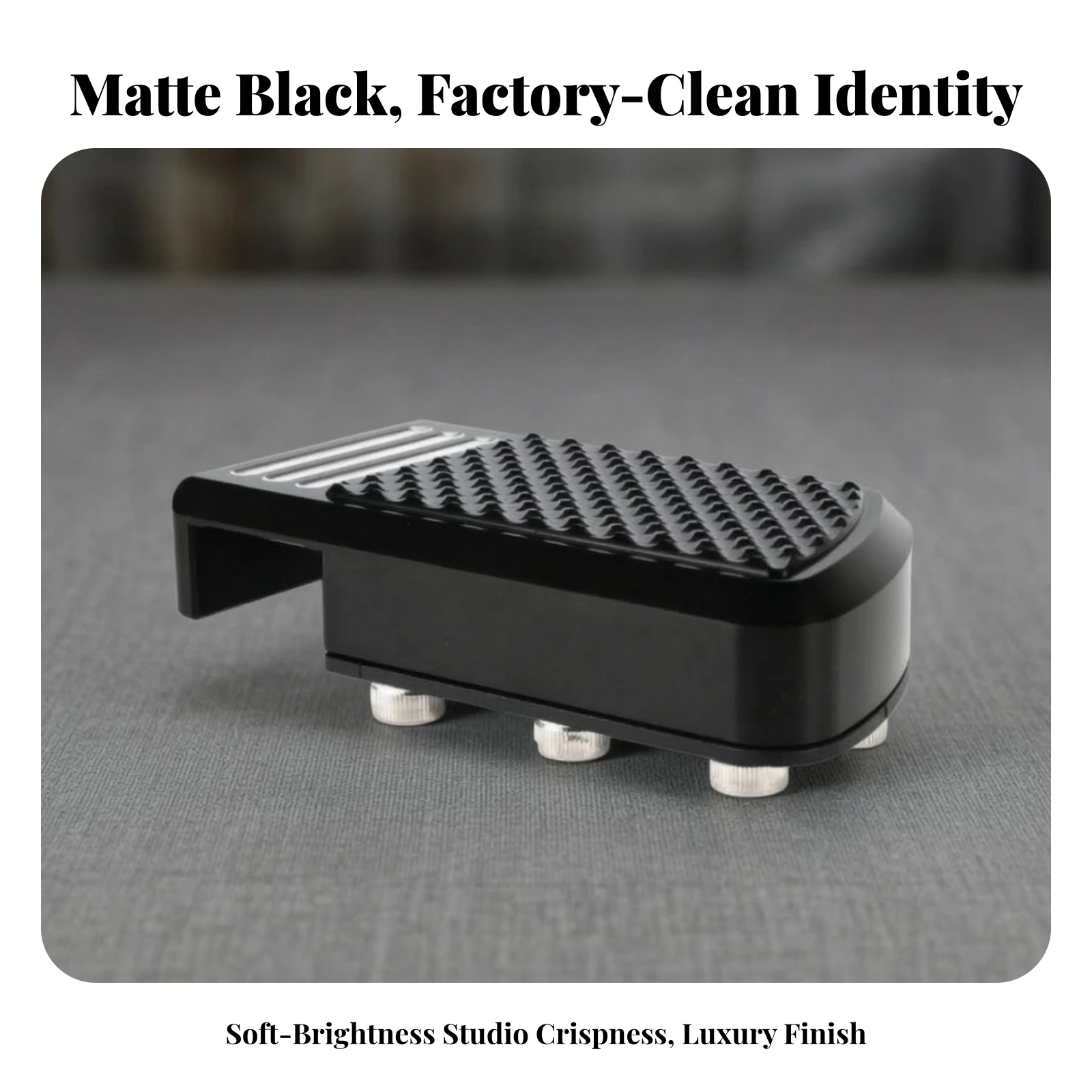 Rear Brake Pedal Extension Anti-Slip Motorcycle Brake Pedal Enlarger Anodized Strong for City Commuting