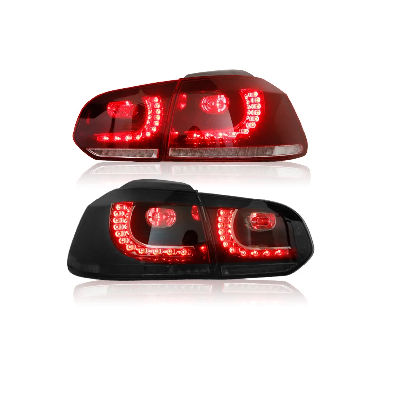 china manufacturer wholesales full led sequential For golf mk6 tail lamp cars accessories 2008-2013 golf 6 led tail light