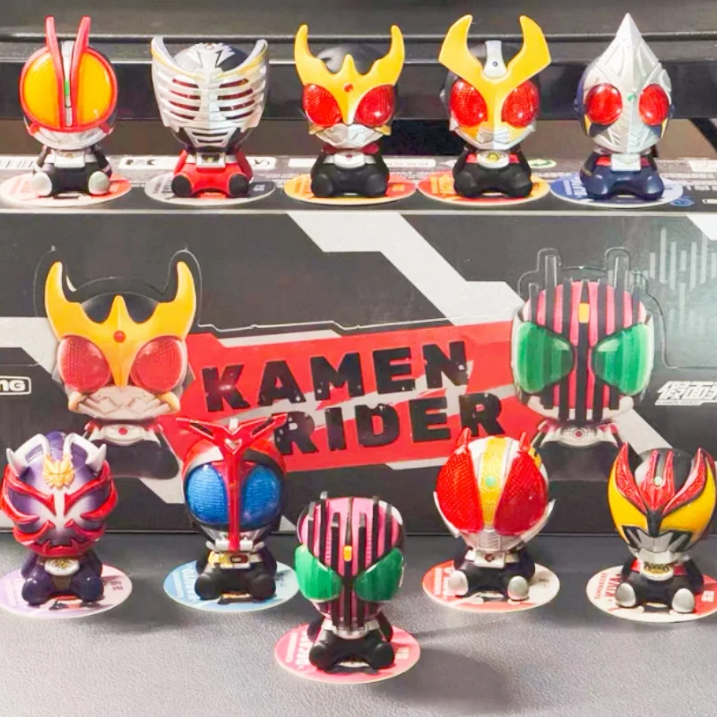 

Genuine Gong Blind Box Kamen Rider Mystery Box Ultra Mini Chess Piece Figurine Anime Refrigerator Sticker Toys Birthday Gifts