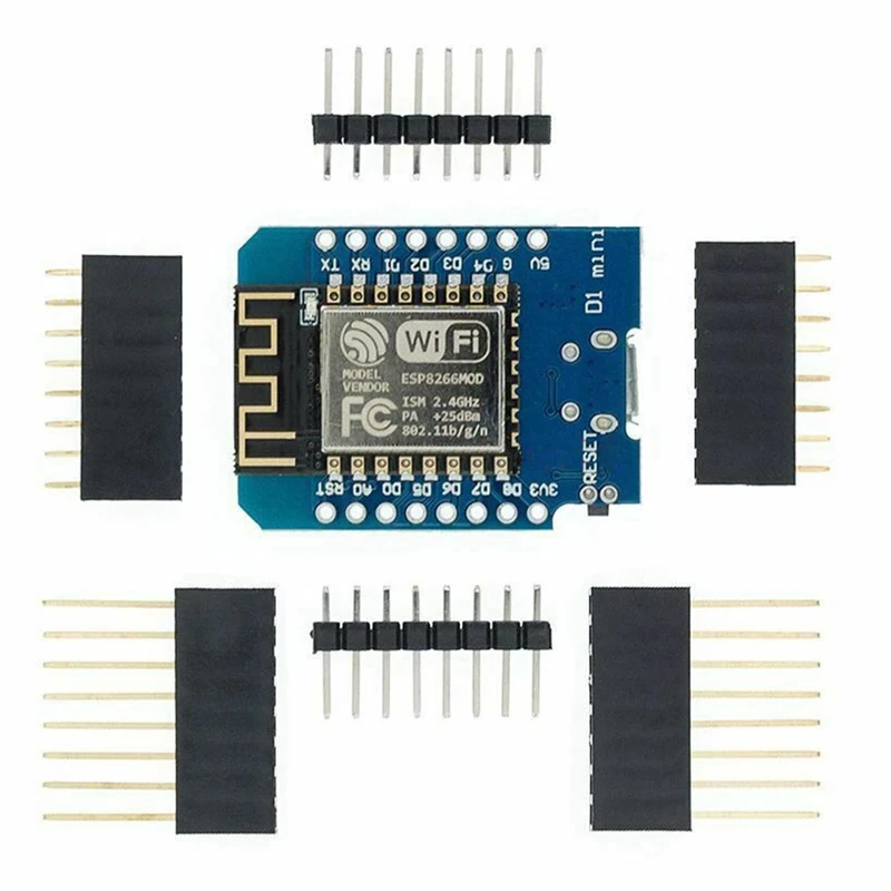 1 Pcs For D1 Mini Wifi Nodemcu Lua Development Board Blue ESP8266 WLAN Wifi Internet Module For Wemos D1 Mini