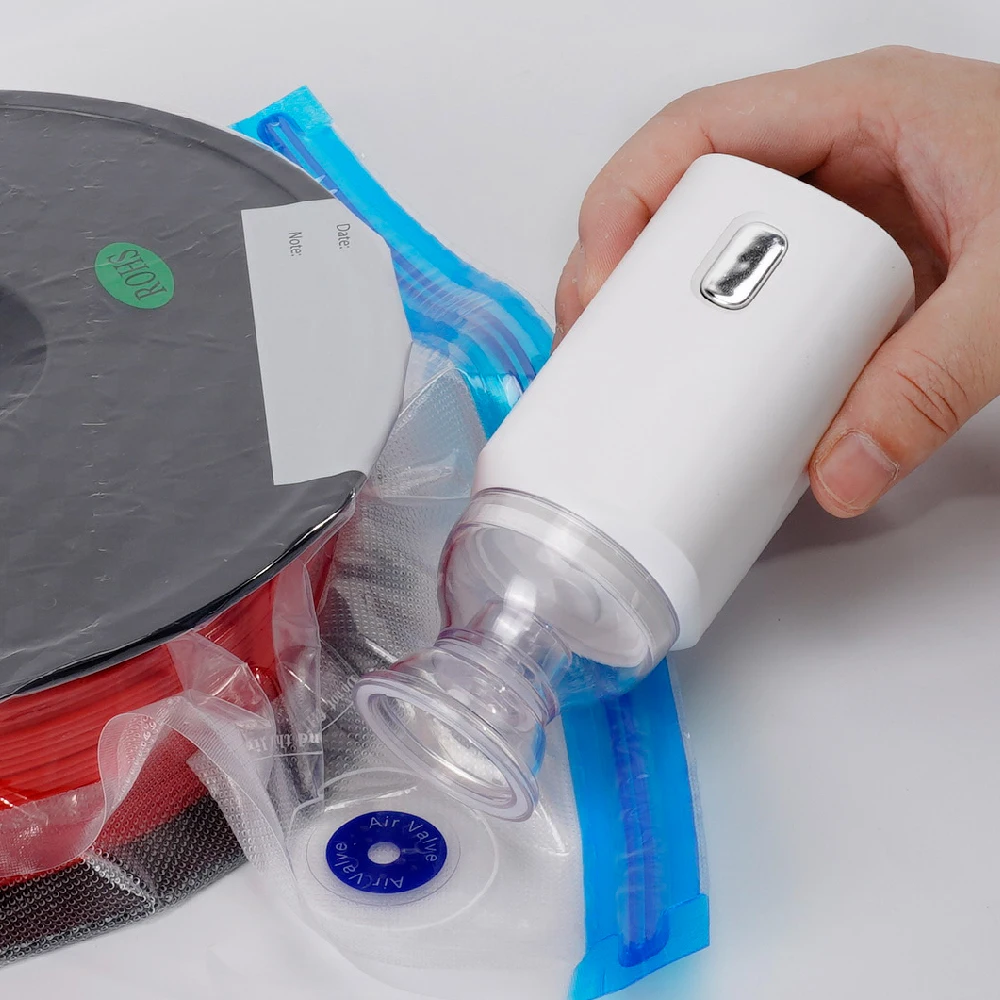 MEGA Electric Air Pump Mini USB Charging Mini Handheld Electric Vacuum Pump for 3D Printer Filament Vacuum Storage Bag