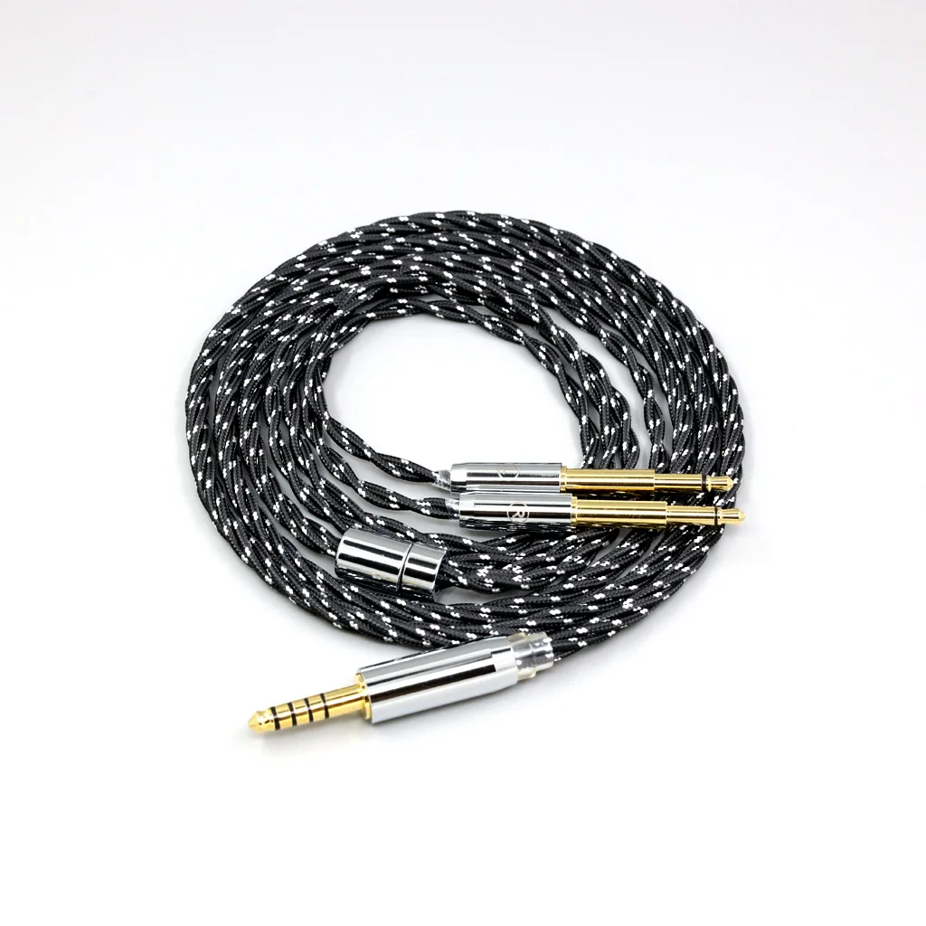 OCC 혼합 OFC 트위스트 나일론 이어폰 케이블, Meze 99 meze99 클래식 NEO NOIR 헤드셋 헤드폰 LN008701