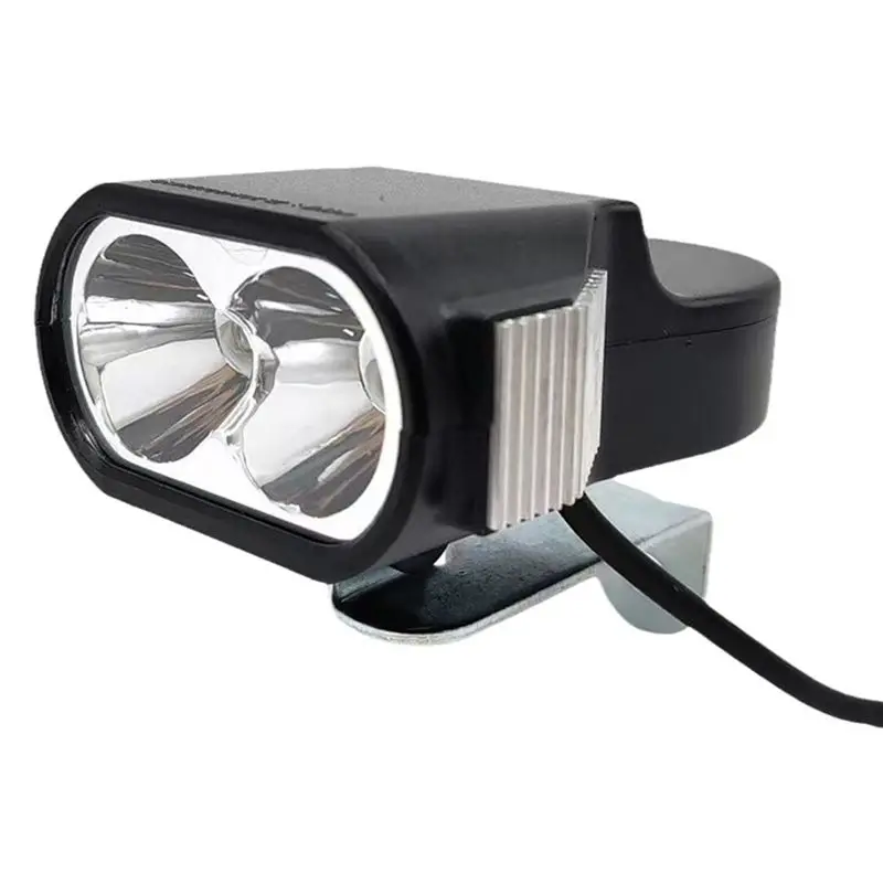 

36V 48V 60V E-Bike LED Headlight High-Intensity Bicycle Front Lamp Waterproof Flashlight For Night Riding Safety