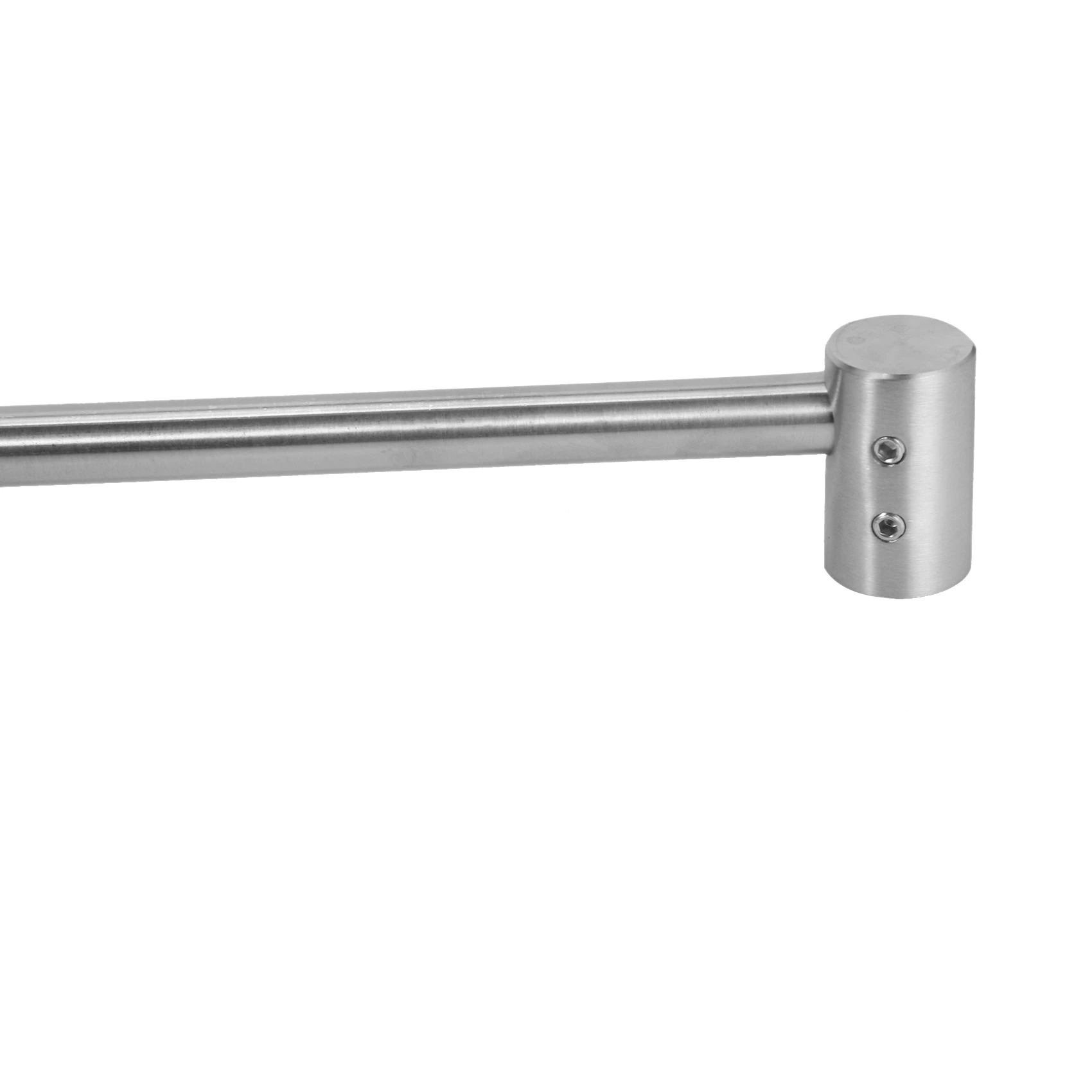 Y51A-4X Rak Rel Dapur Rak Gantung Perkakas Terpasang Di Dinding Kait Gantungan Baja Tahan Karat 10 Kait Geser