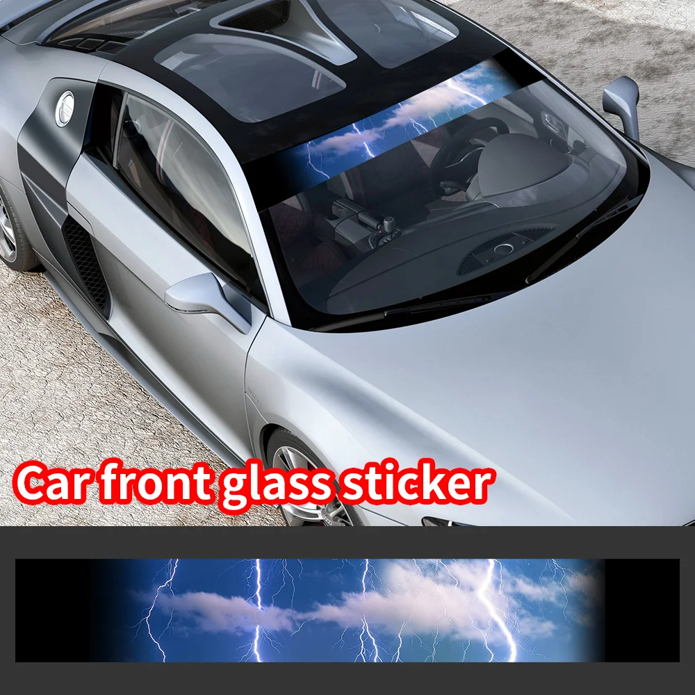 

Молния, автомобильные наклейки, наклейки на переднее стекло автомобиля, переднее и заднее снаряжение, декоративные наклейки от солнца, наклейки, автомобильные аксессуары