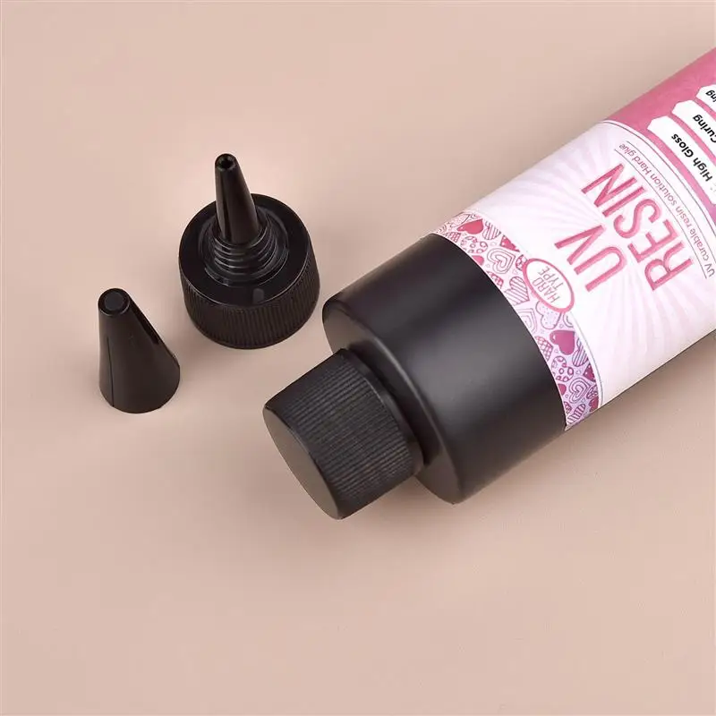 UV Resin Glue Ultraviolet Curing Quick Drying Transparent Epoxy Resin UV Glue DIY Resin Jewelry Making Supplies Tools UV Lamp