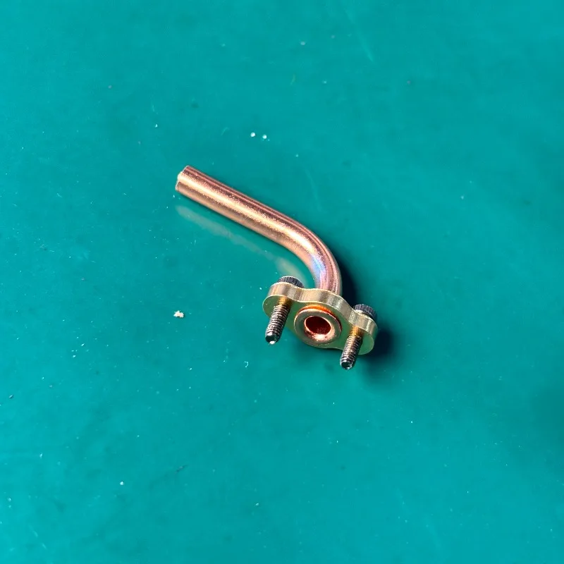 Steam Engine Model Exhaust Pipe Small Engine Exhaust Elbow Kit All Copper Durable Model Retrofit DIY
